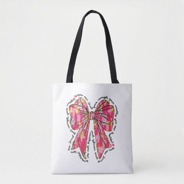 Bolsa Tote Você é suficiente (Frente)