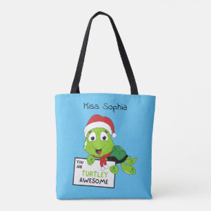 Bolsa Tote Você É Totalmente Incrível Piadas de Tartaruga Eng