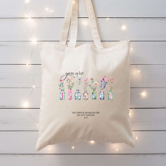 Bolsa Tote Você É Uma Bíblia Personalizada Da Escola De Domin