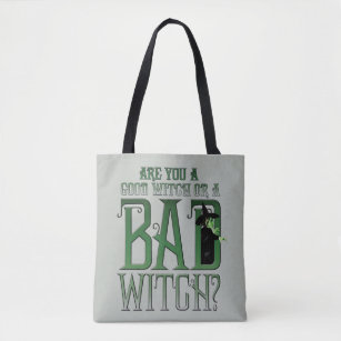 Bolsa Tote Você É Uma Boa Bruxa Ou Uma Má Bruxa?