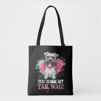BOLSA TOTE VOCÊ FAZ O MEU CACHORRO DE VACA