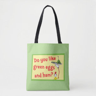 Bolsa Tote Você Gosta de Ovos Verdes e Presunto?