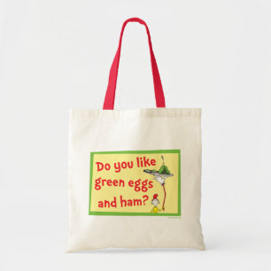 Bolsa Tote Você Gosta de Ovos Verdes e Presunto?