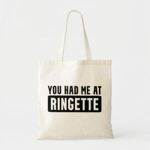 Bolsa Tote Você me trouxe em Ringette Funny Ringette Gifts