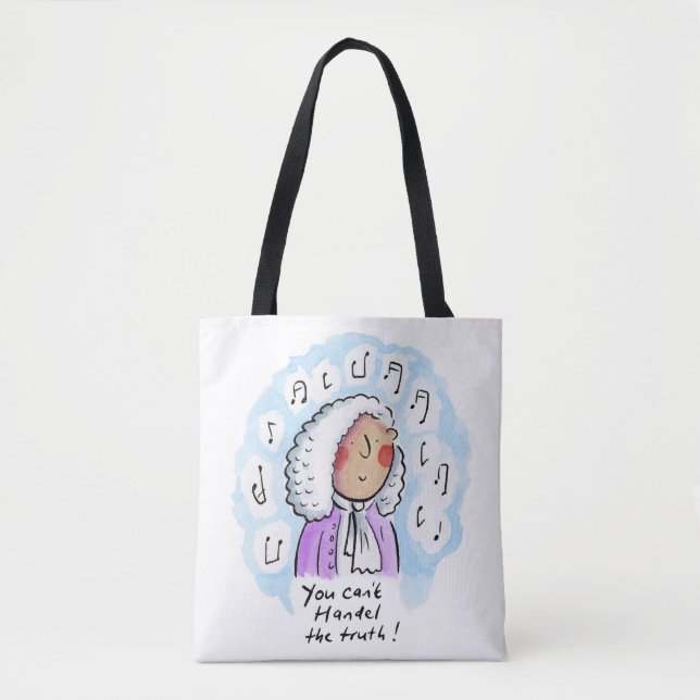 Bolsa Tote Você não pode lidar com a verdade (Frente)