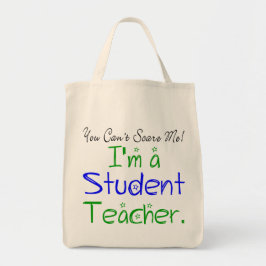 Bolsa Tote Você não pode me assustar Eu sou um professor estu