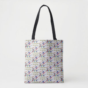 Bolsa Tote Você Nunca Pode Ter Muitas Guitarras