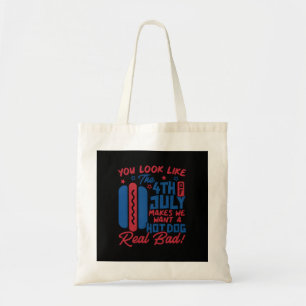 Bolsa Tote Você Parece Que 4 De Julho Me Faz Querer Cachorro