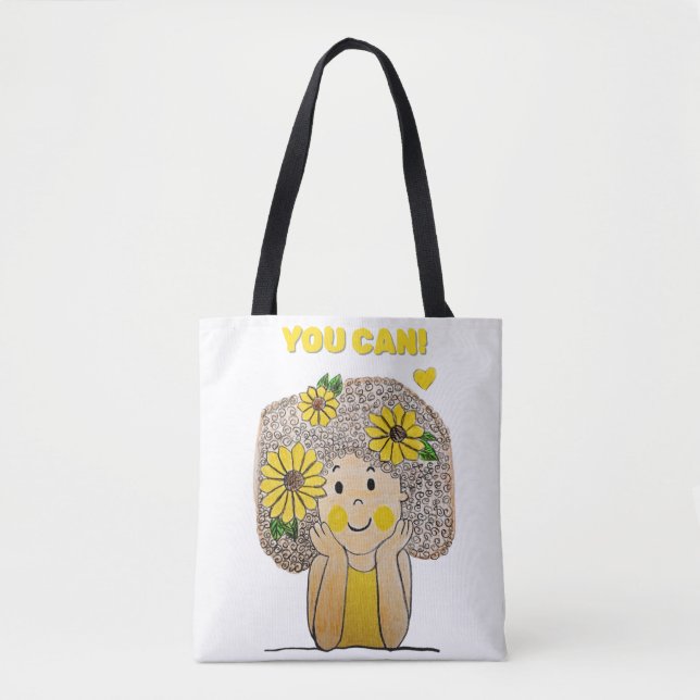 BOLSA TOTE "VOCÊ PODE!" (Frente)