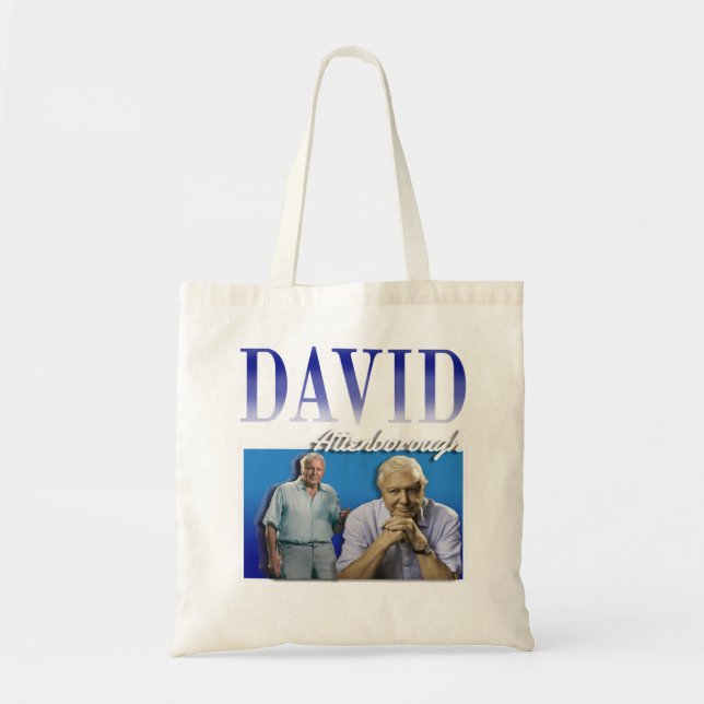 Bolsa Tote Você Precisa De David Art Attenborough Oferece Fãs (Frente)