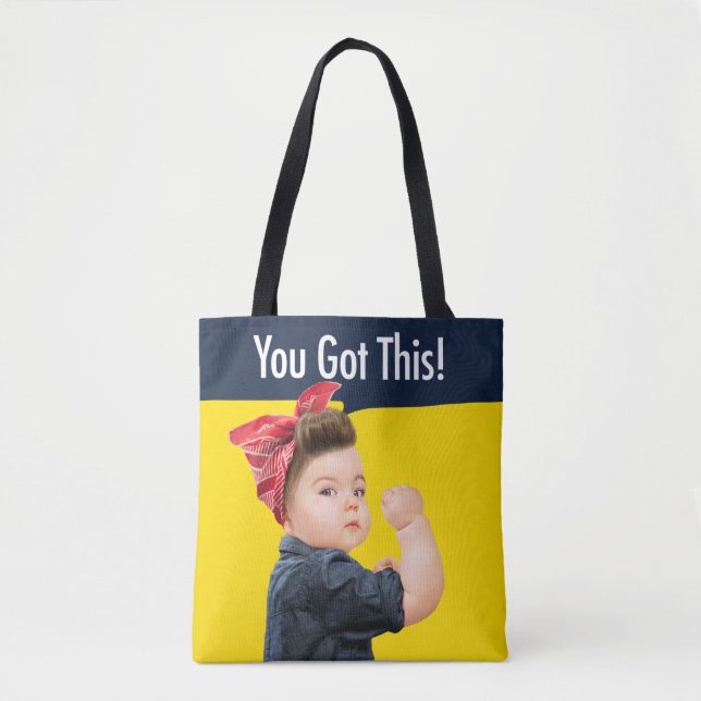 Bolsa Tote Você Tem Este Bebê (Frente)