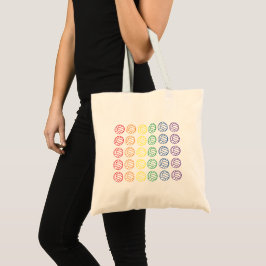 Bolsa Tote Voleibol Arco-íris
