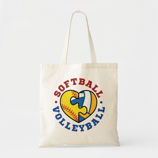 Bolsa Tote Voleibol de Softball (Frente)
