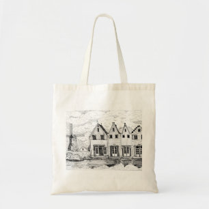 Bolsa Tote Volendam Países Baixos - Windmill Holandeses