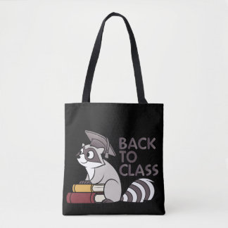 Bolsa Tote Voltar para Design Raccoon Classe 2025