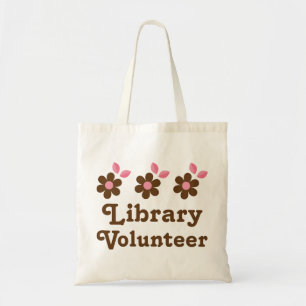 Bolsa Tote Voluntário da biblioteca