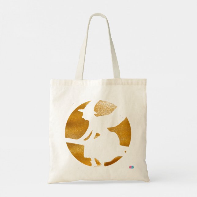 Bolsa Tote Voo da Meia-Noite (Verso)