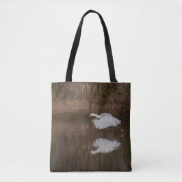 Bolsa Tote Voo do Egret de Neve