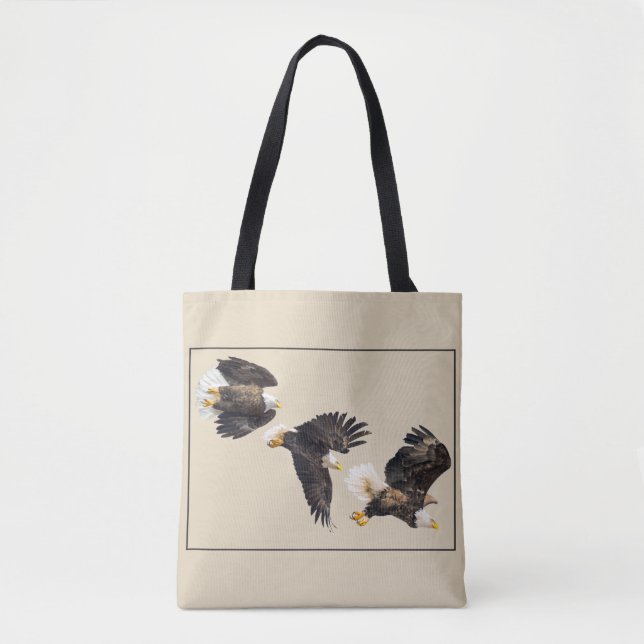 Bolsa Tote Voo Triplo da Águia Balda (Frente)