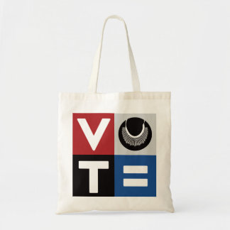 Bolsa Tote VOTAÇÃO americana, RBG, USPS, BLM, Paz e Igualdade