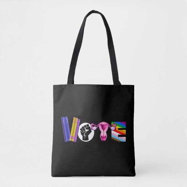 Bolsa Tote Votação dos Direitos do Homem (Frente)