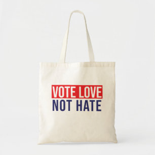 Bolsa Tote Votar amor não odiar