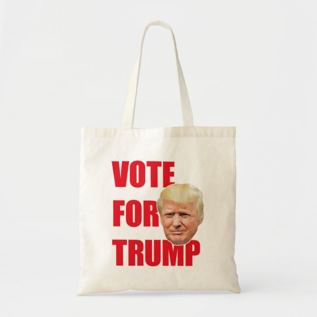 Bolsa Tote Votar para o trunfo (Frente)