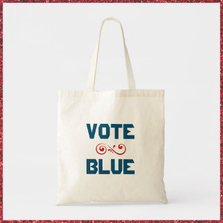 Bolsa Tote Vote Blue Tote Bag