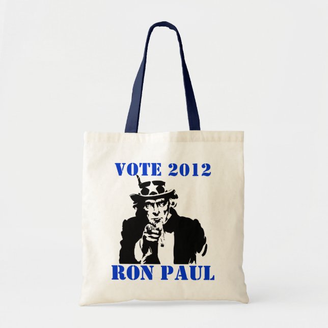 BOLSA TOTE VOTE RON PAUL 2012 (Frente)