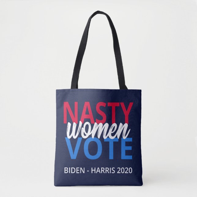 Bolsa Tote Voto das mulheres desagradáveis (Frente)