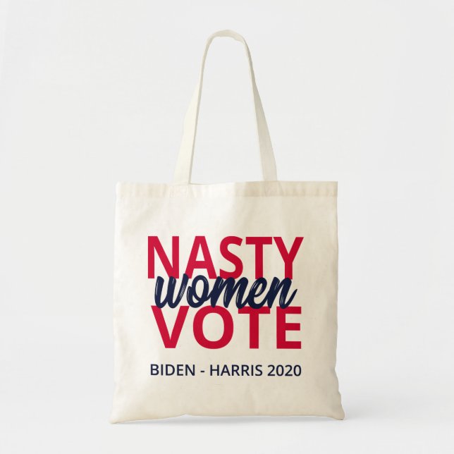 Bolsa Tote Voto das mulheres desagradáveis (Frente)