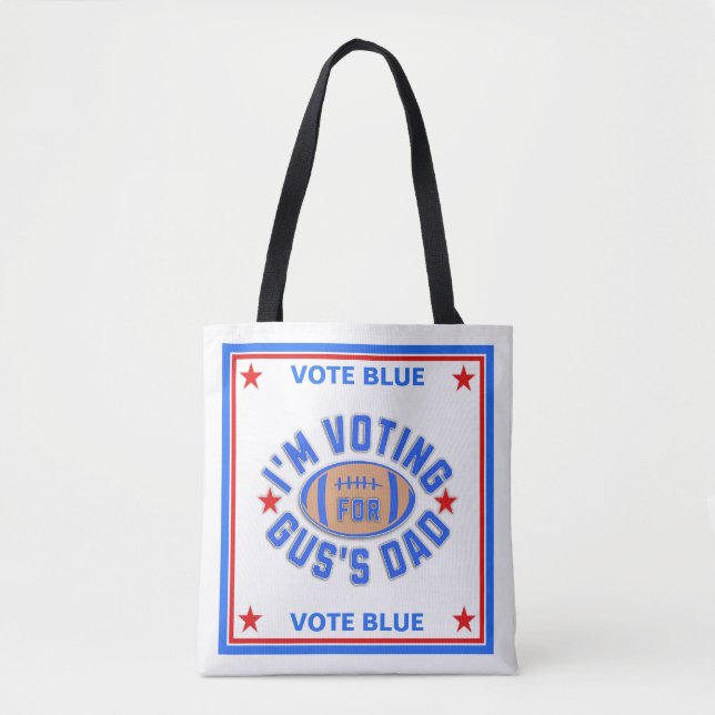 Bolsa Tote Voto para o Pai do Gus (Frente)