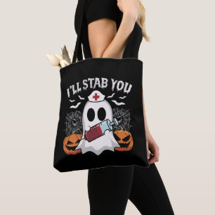 Bolsa Tote Vou apunhalá-lo, Enfermeira Fantasma, Dia das Brux