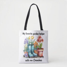 Bolsa Tote Vovó de jardinagem
