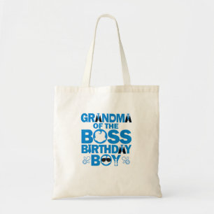 Bolsa Tote Vovó Do Chefe Festa Da Família Birthday Boy
