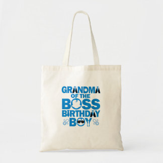 Bolsa Tote Vovó Do Chefe Festa Da Família Birthday Boy