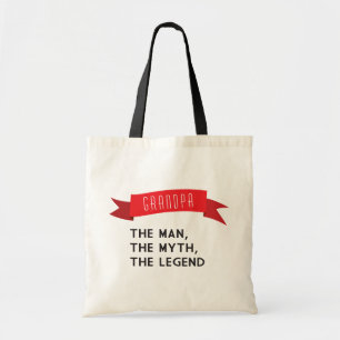 Bolsa Tote Vovô - homem, o mito, a legenda