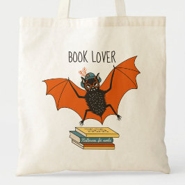 Bolsa Tote Vovó Morcego Amante de Livros