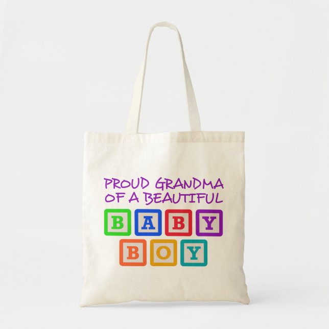 Bolsa Tote Vovó Orgulhosa (Frente)