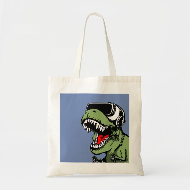 Bolsa Tote VR T-rex (Frente)