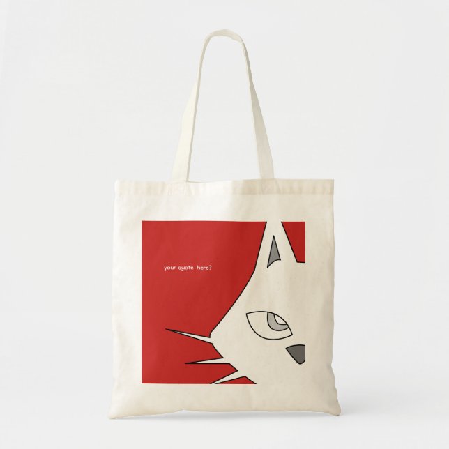 BOLSA TOTE W-CAT (Frente)