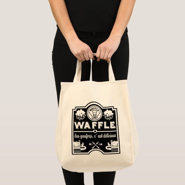 Bolsa Tote Waffle Chef (Frente (produto))