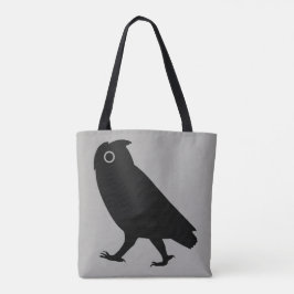 Bolsa Tote Walking Owl | Legal e engraçada vida selvagem Blac