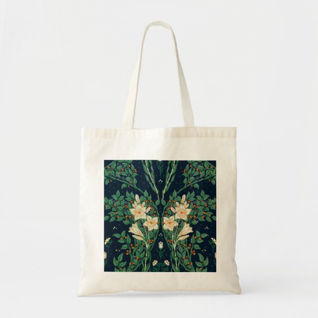 Bolsa Tote Walter Crane "Francesca" Botânico (Frente)
