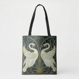 Bolsa Tote Walter Crane Swan & Rush and Iris Victorian 