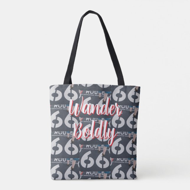 Bolsa Tote Wander Boldly (Verso)
