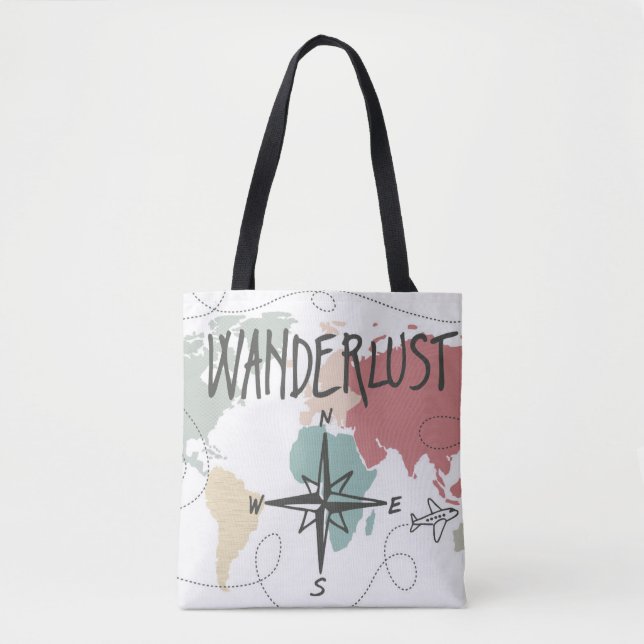 Bolsa Tote Wanderlust (Frente)
