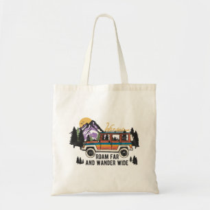 Bolsa Tote Wanderlust Roam Far E Wander Wide