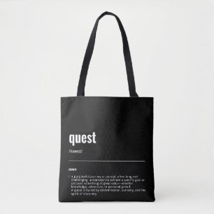 Bolsa Tote WanderTag - Saco preto moderno