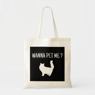 Bolsa Tote Wanna Pet Me Cat